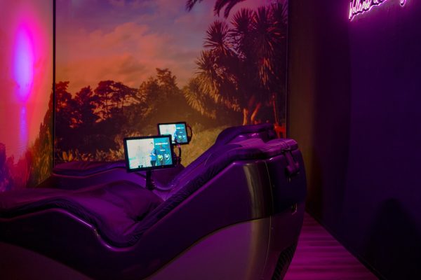 Hydro massage banken